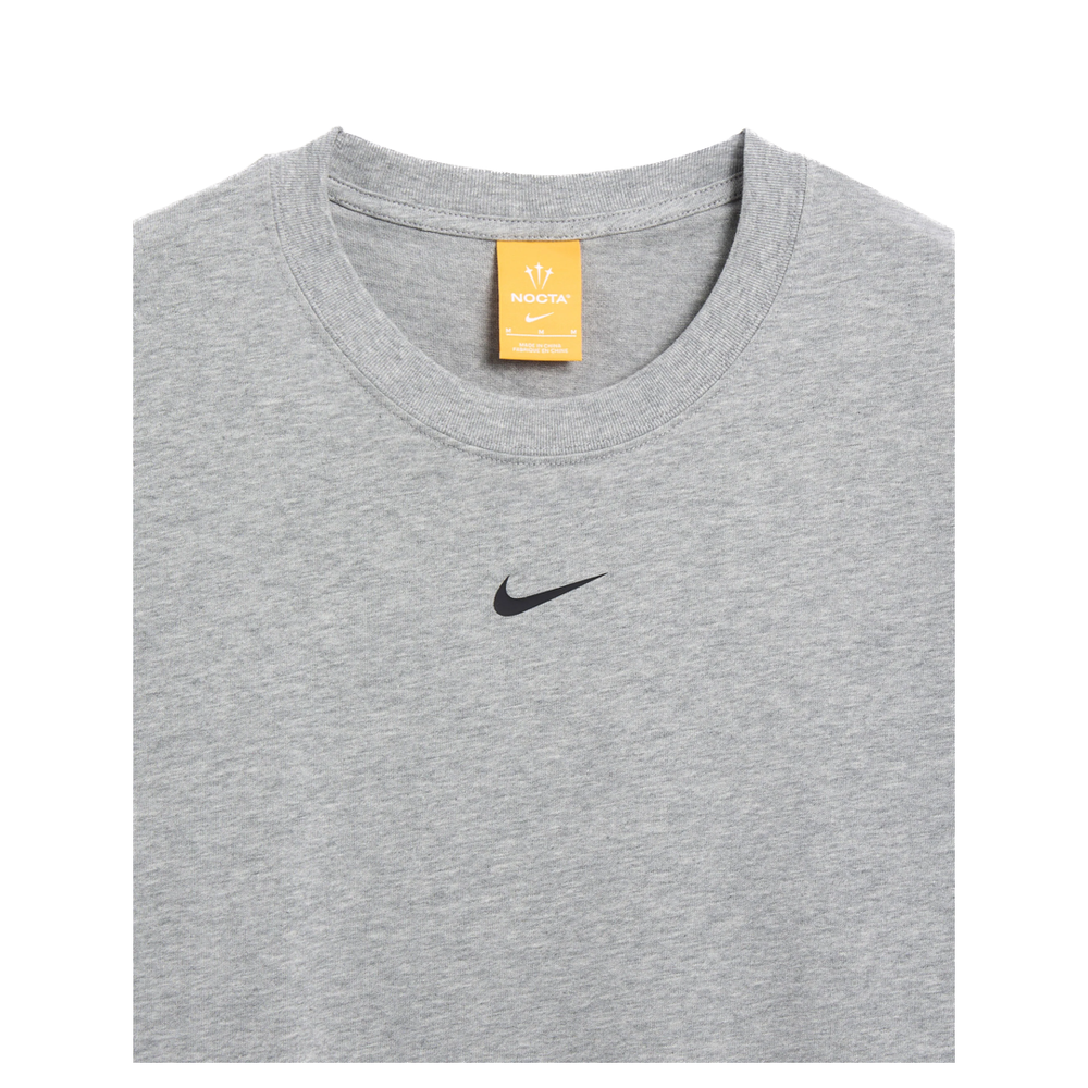 NOCTA CS TEE DARK GREY HEATHER/BLACK