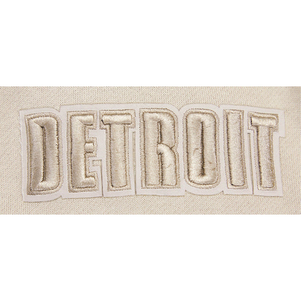 NFL DETROIT LIONS NEUTRAL DROP SHOULDER CREWNECK TAUPE