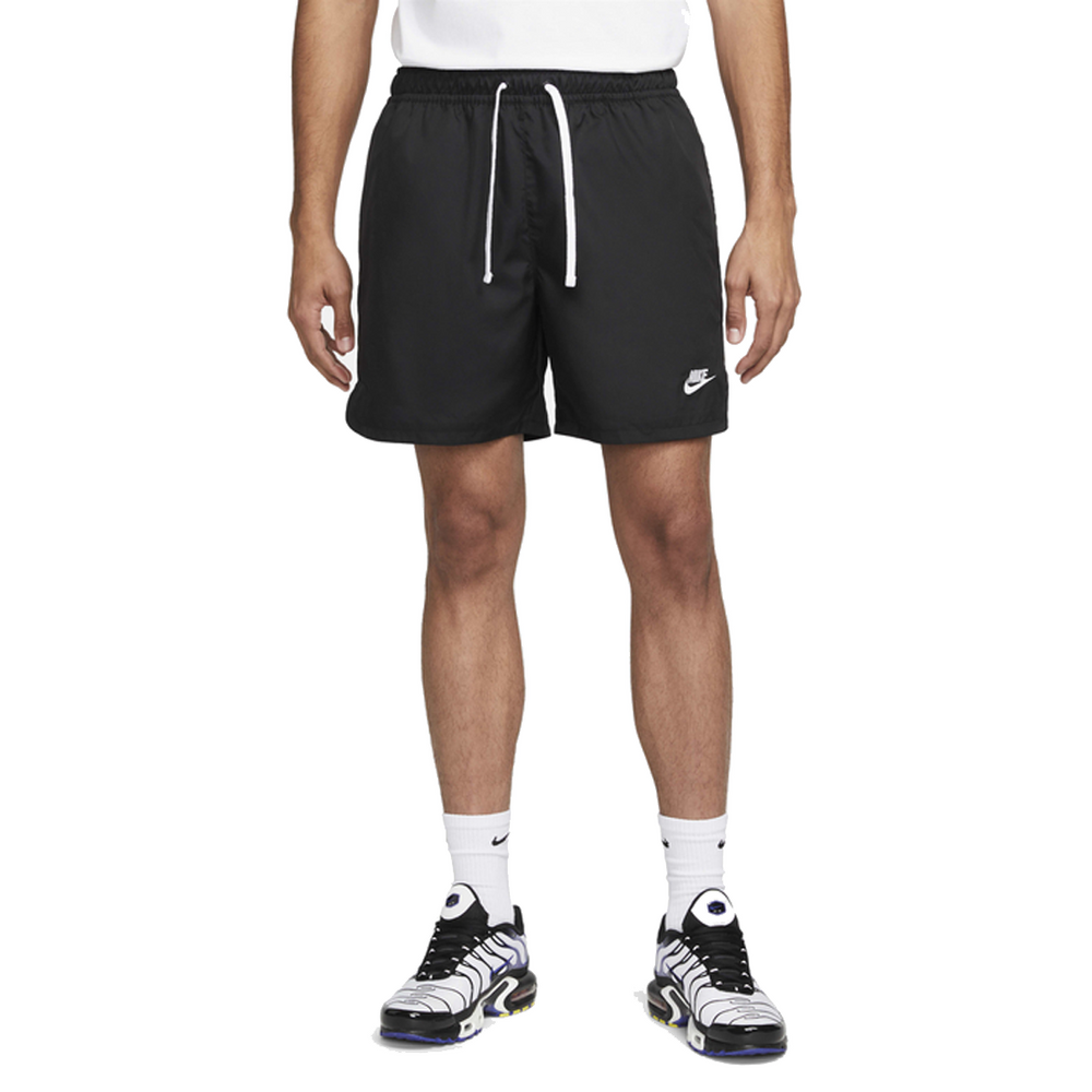 WOVEN LINED FLOW SHORTS BLACK