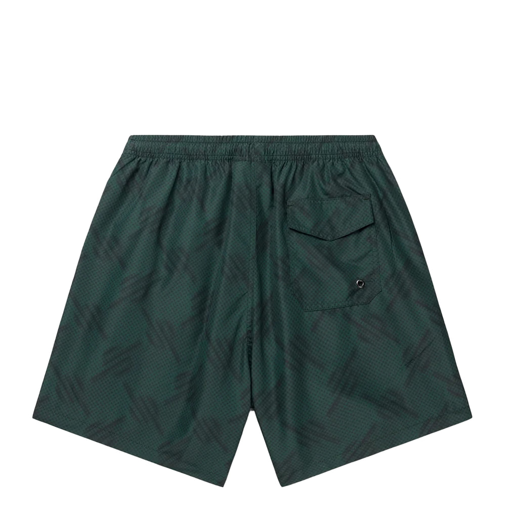 DOTTED MONOGRAM SWIMSHORTS BISTRO GREEN