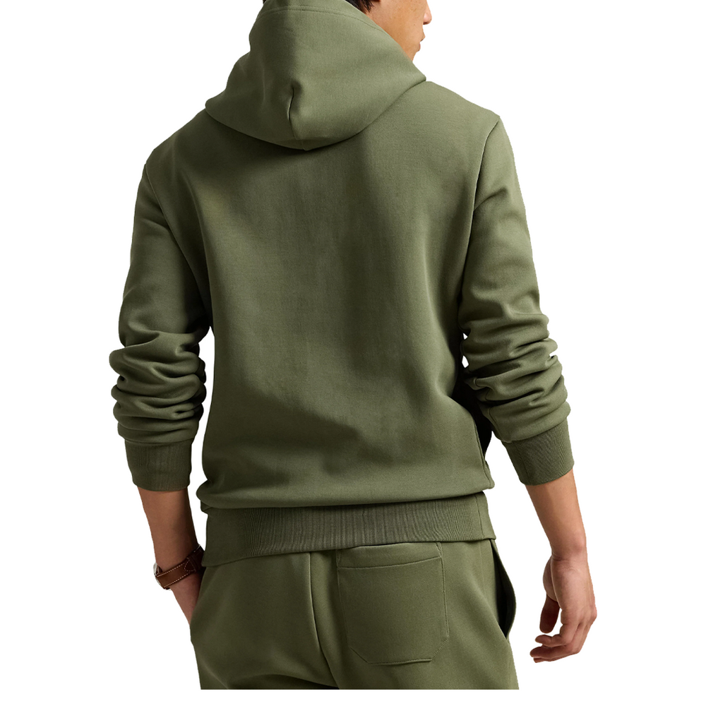 DOUBLE KNIT HOODIE GREEN