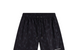 IRREGULAR MONOGRAM SWIM SHORTS BLACK