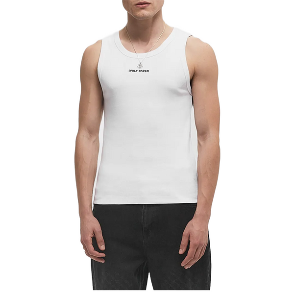 DIAS RIB TANK TOP WHITE