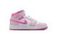 AIR JORDAN 1 MID (GS) PINK FOAM