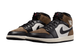 AIR JORDAN 1 MID BLACK / PHANTOM