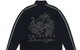 DRAGON EMBROIDERED TRACK TOP BLACK