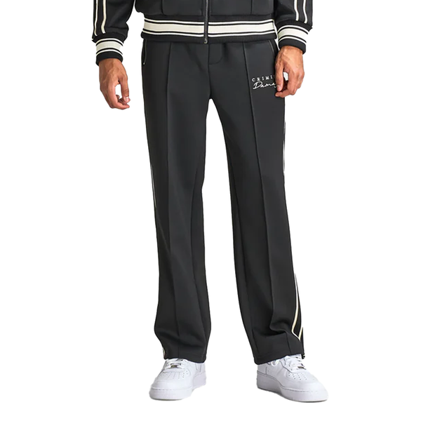 DRAGON EMBROIDERED PANTS BLACK