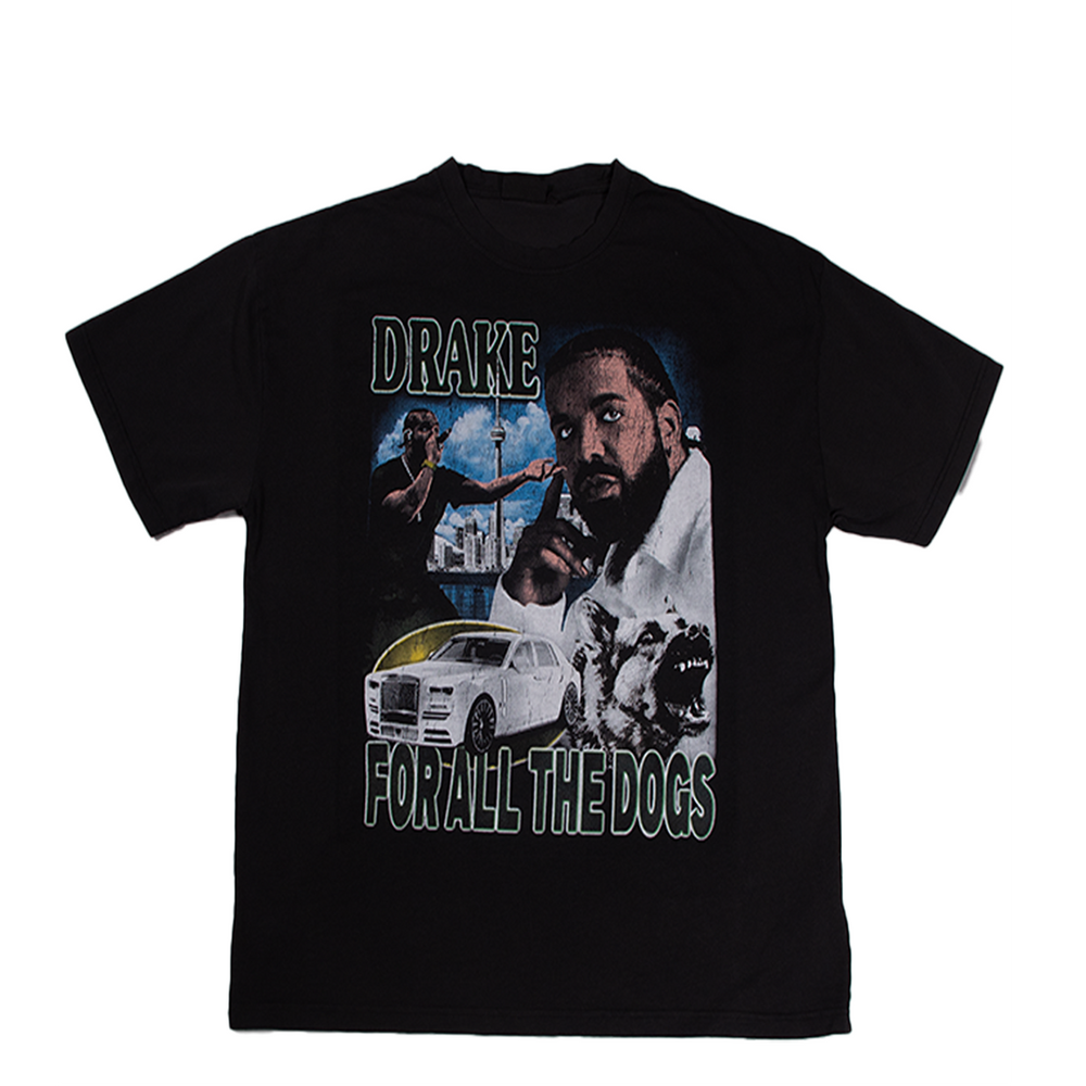 DRAKE VINTAGE TEE BLACK