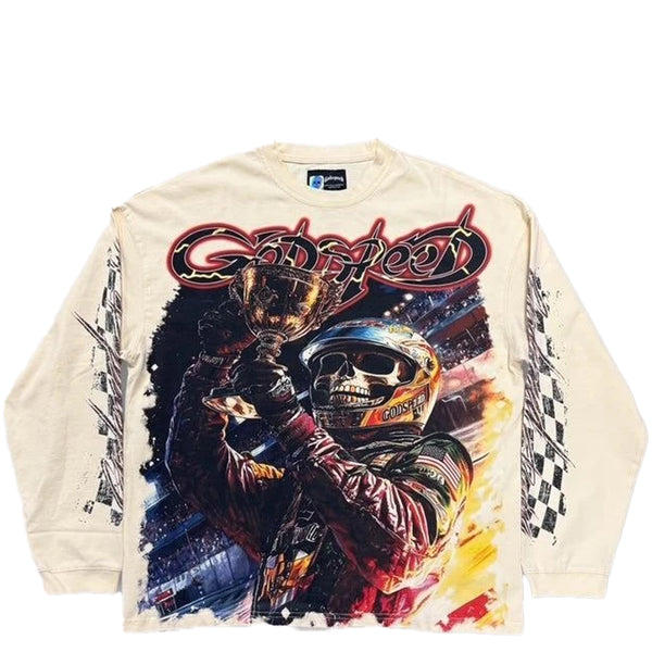 PODIUM DREAMS LS T-SHIRT BONE