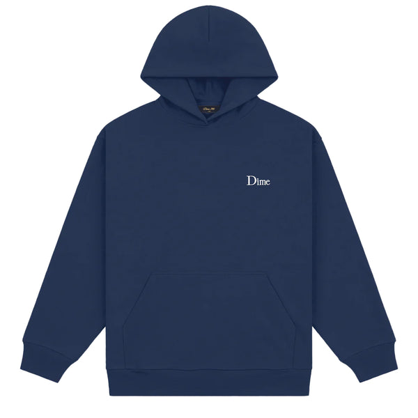 CLASSIC SMALL LOGO HOODIE NAVY