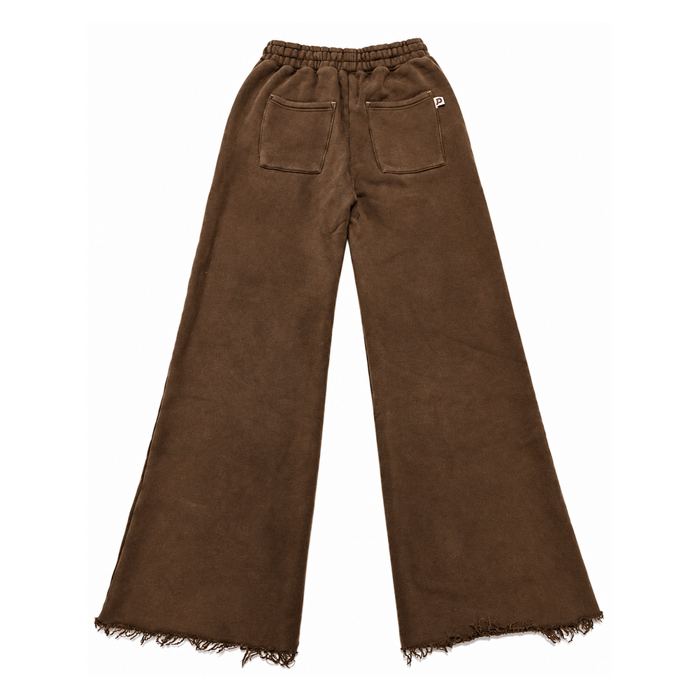 BOLT KNIT SWEATPANTS BROWN