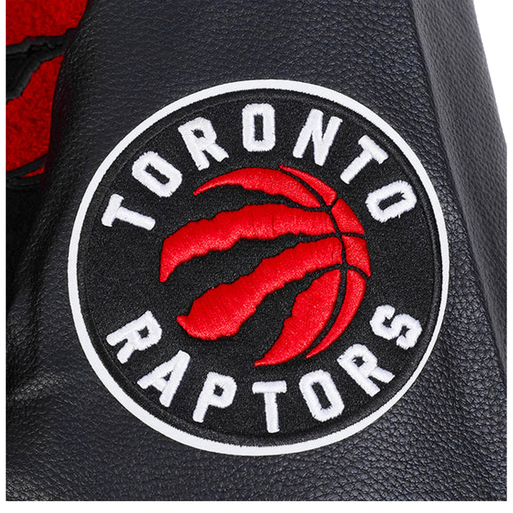 NBA TORONTO RAPTORS RETRO CLASSIC RIB WOOL VARSITY JACKET