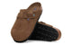BOSTON SOFT FOOTBED SUEDE LEATHER - DARK TEA TONAL