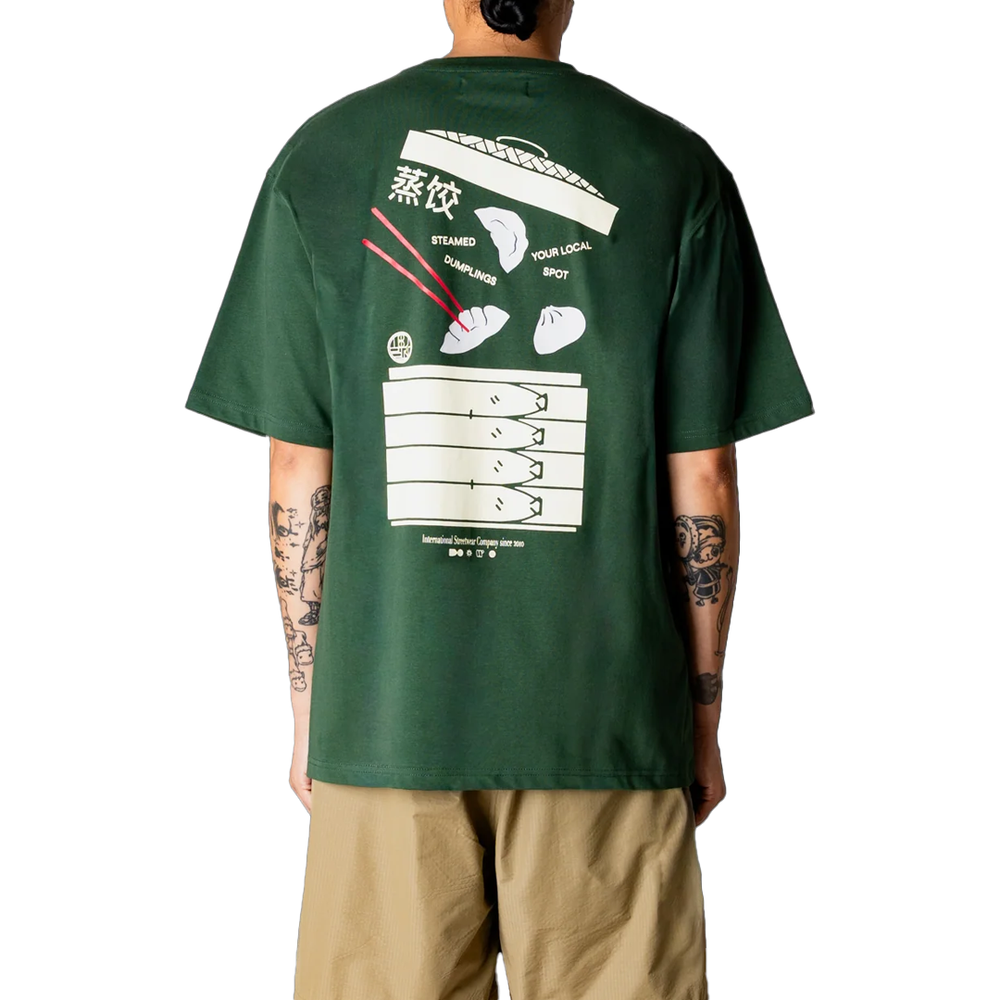 WBBAINE DUMP TEE PINE GREEN