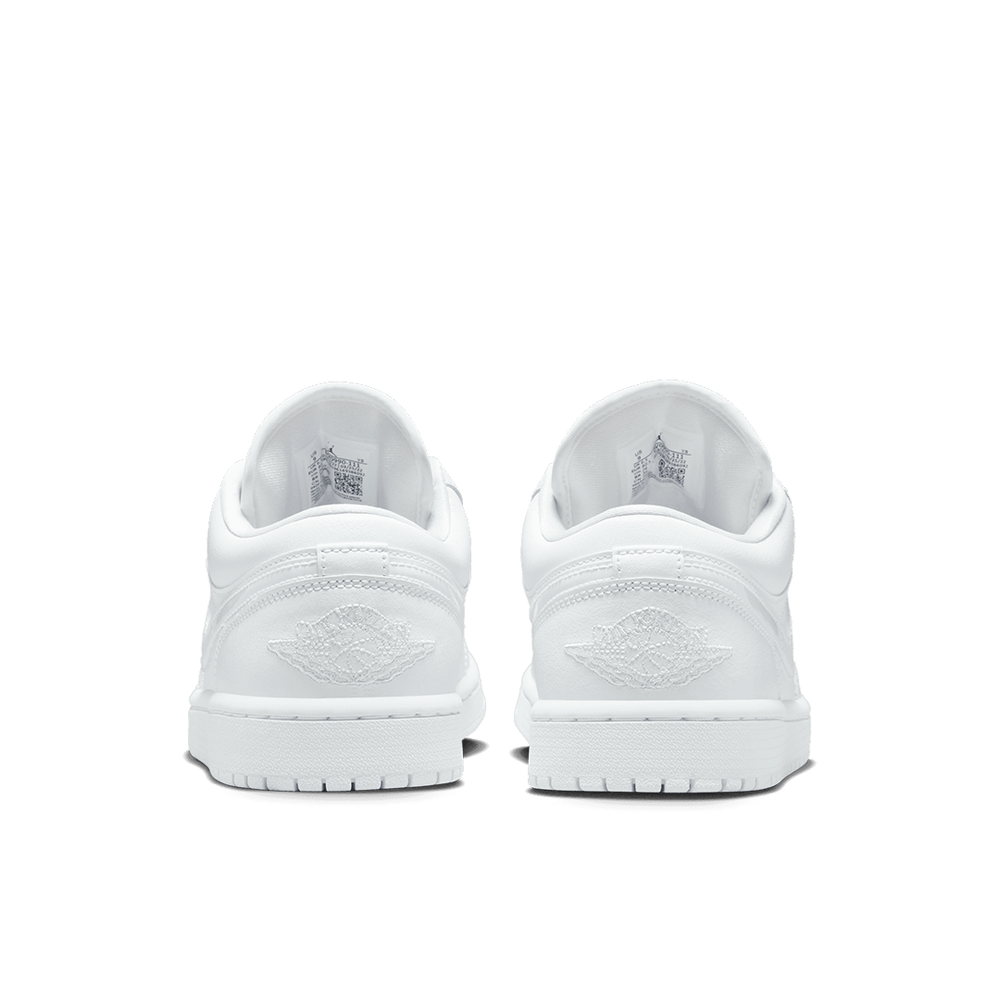 WOMEN'S AIR JORDAN 1 LOW WHITE