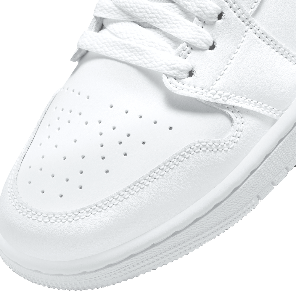 WOMEN'S AIR JORDAN 1 LOW WHITE