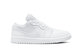 WOMEN'S AIR JORDAN 1 LOW WHITE