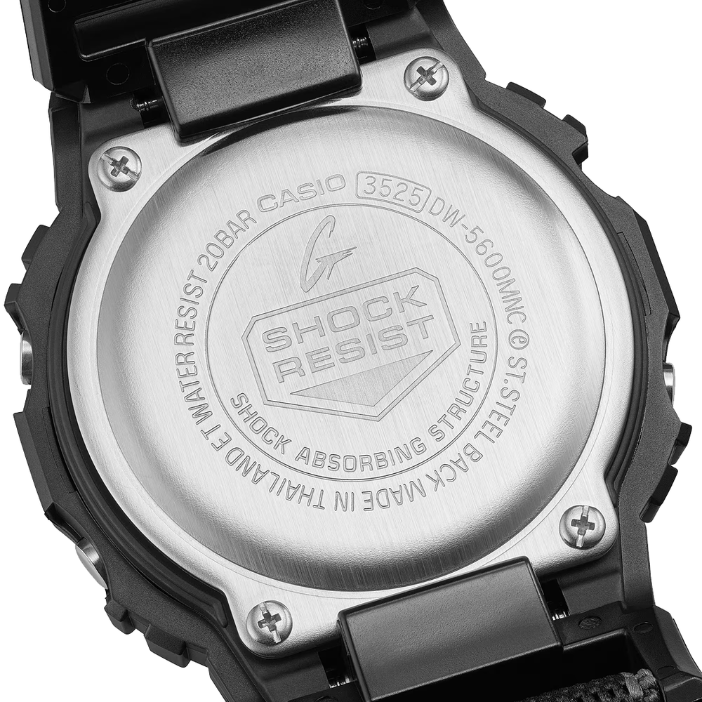 MONOCHROMATIC DIGITAL BLACK WATCH