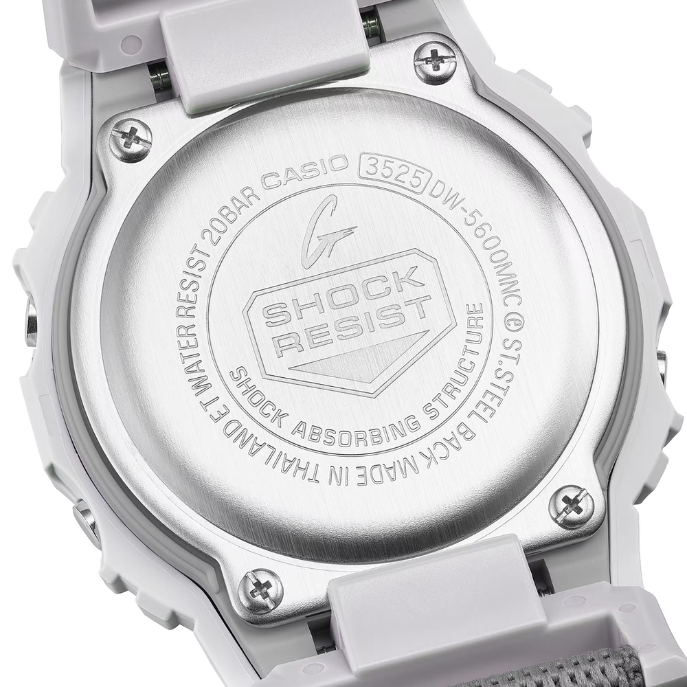DIGITAL LIGHT GRAY/NEON YELLOW WATCH