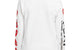 CAMISETA MUJER CDG RED HEART MULTI MANGA LARGA BLANCA