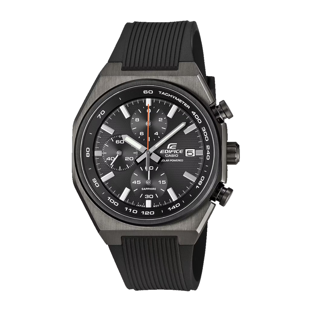 SOLAR POWERED CHRONOGRAPH EFS-S660PB-1A BLACK / GRAY