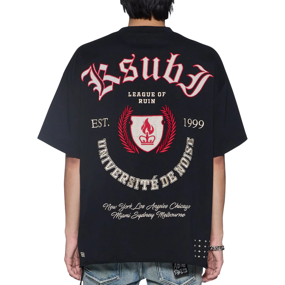 LEAGUE EKCESS SS T-SHIRT BLACK