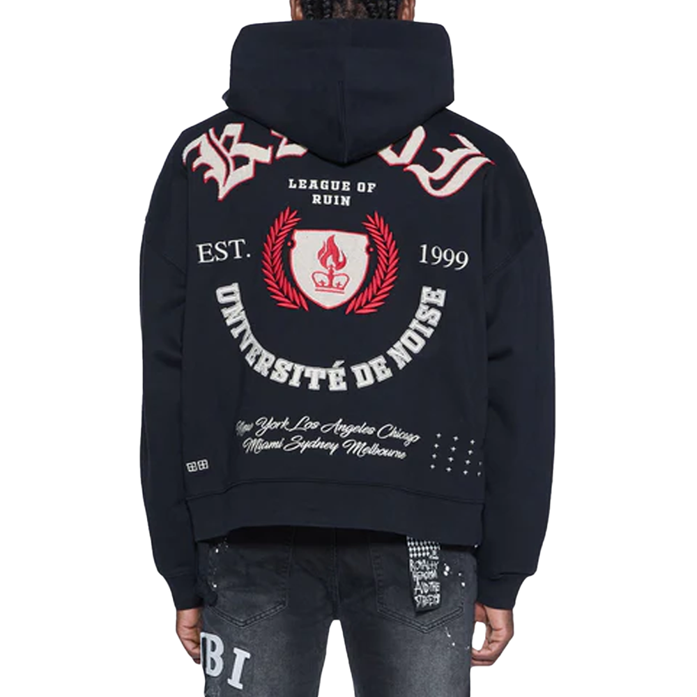 LEAGUE EKCESS ZIP HOODIE JET BLACK