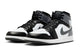 AIR JORDAN 1 MID BLACK/IRON GREY-WHITE