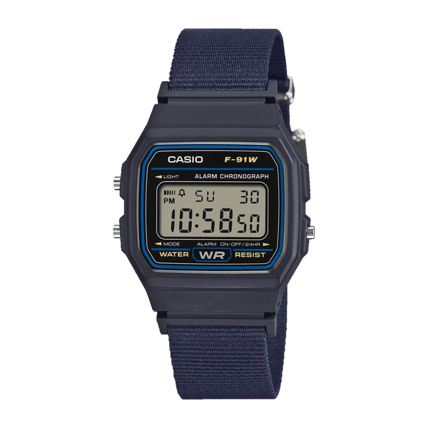 SLIM LIGHTWEIGHT F-91WF-2A BLUE