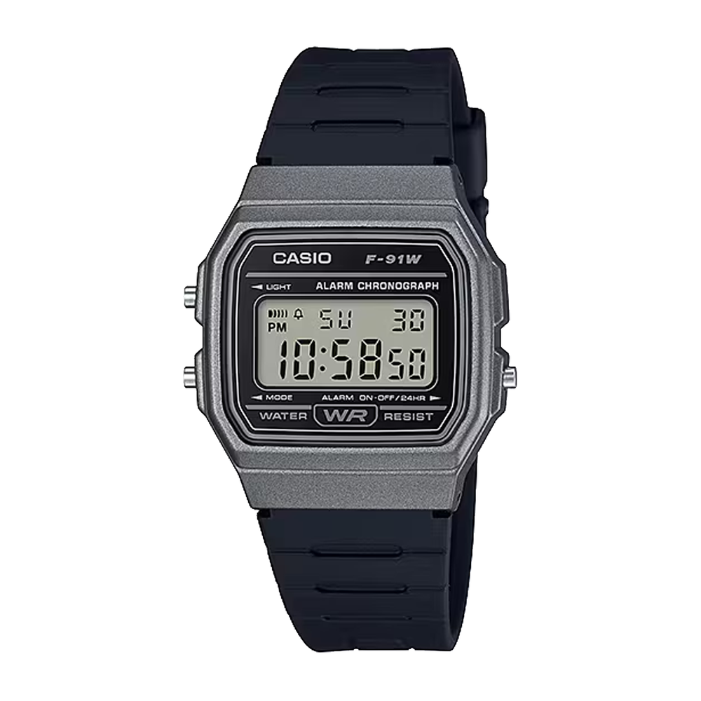 DIGITAL RETRO F-91WM-1B DARK GRAY
