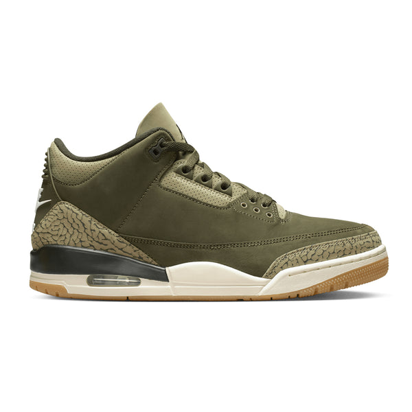 AIR JORDAN 3 RETRO MEDIUM OLIVE/SEQUOIA