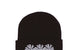 3 SPIRAL CUFF BEANIE BLACK