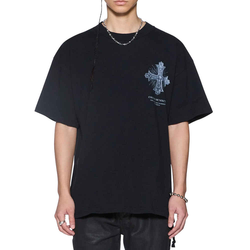FALSE IDOLS EKCESS SS TEE JET BLACK