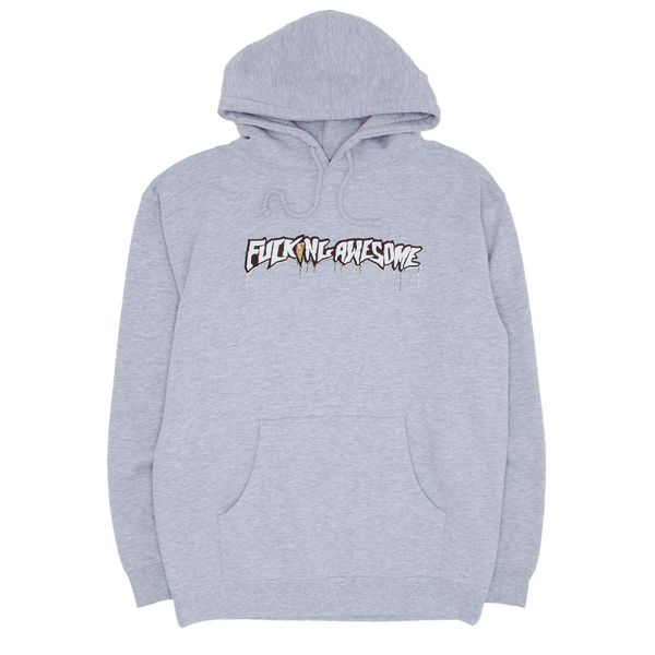 WEEPING MARY HOODIE GREY HEATHER