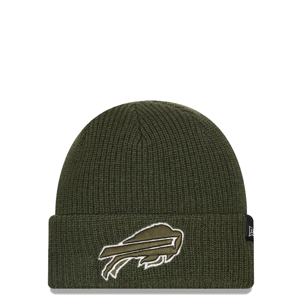 BUFFALO BILLS MERINO WOOL KNIT BEANIE GREEN