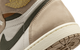 WOMEN'S AIR JORDAN 1 HIGH OG "KHAKI" MULTI-COLOR / SAIL