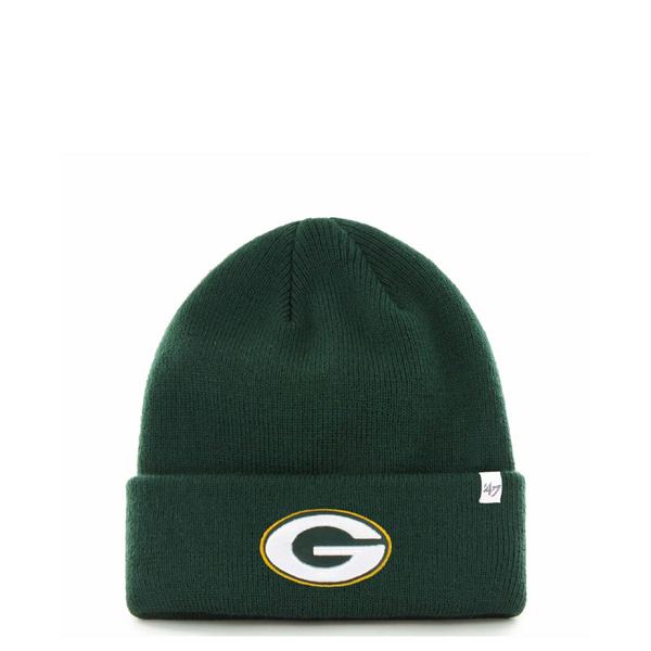 GREEN BAY PACKERS RAISED CUFF KNIT BEANIE