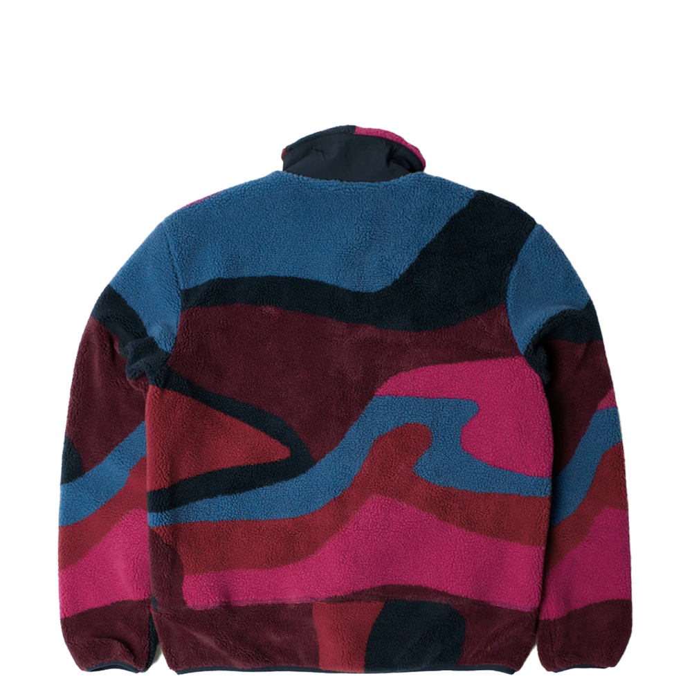 FULL FTP BOOSTER POLAR FLEECE JACKET RED