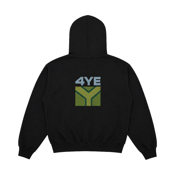 FLAG HOODIE BLACK
