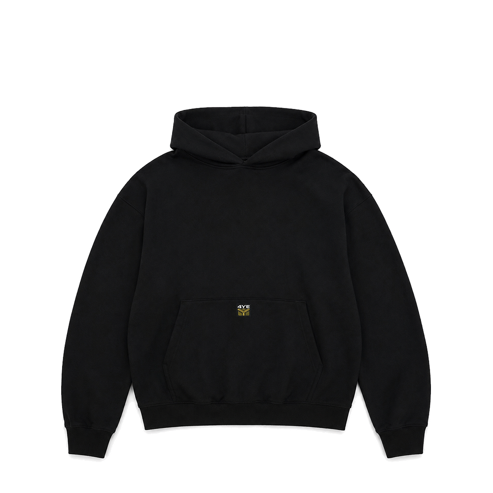 FLAG HOODIE BLACK