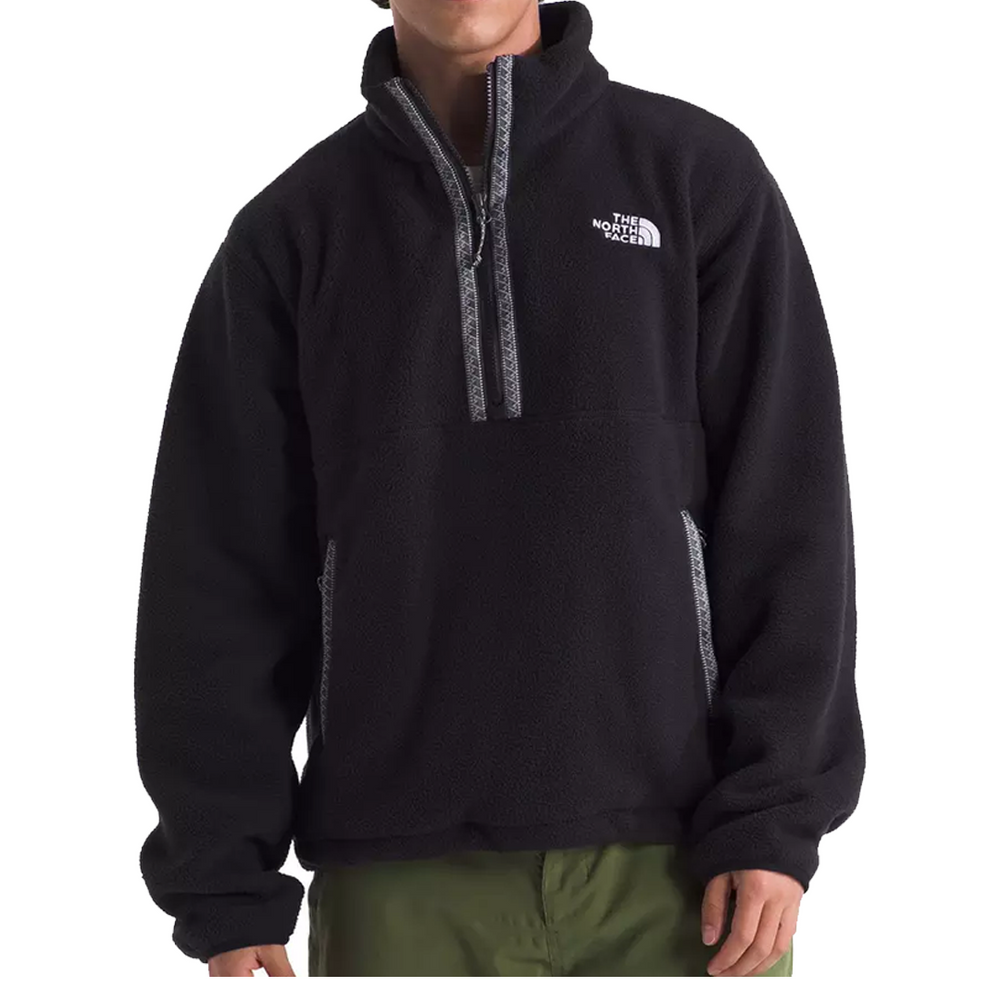 FLEESKI 1/4 ZIP PULLOVER FLEECE TOP TNF BLACK