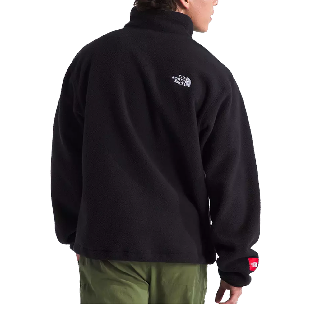 FLEESKI 1/4 ZIP PULLOVER FLEECE TOP TNF BLACK