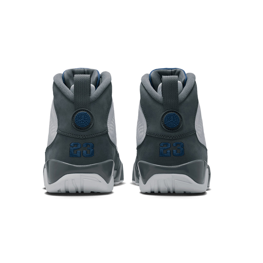 AIR JORDAN 9 RETRO "FLINT GREY AND FRENCH BLUE"