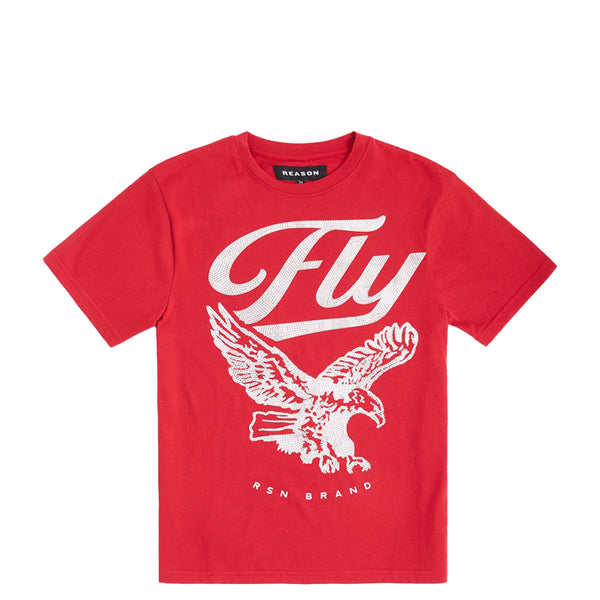 FLY HIGHER TEE RED