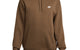 CLUB PULLOVER FLEECE HOODIE MOSSWOOD BROWN