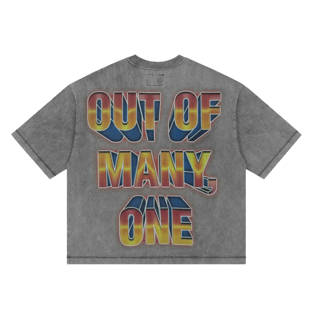 FINALLY TEE GREY WASH