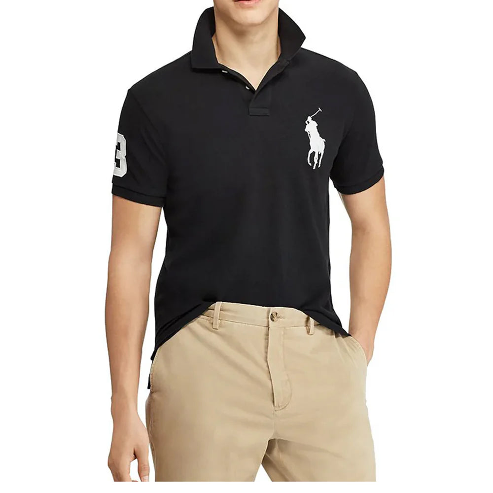 BIG PONY SLIM FIT MESH POLO SHIRT