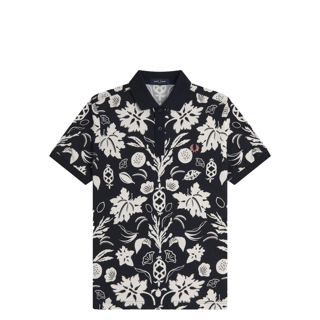 BOTANICAL PRINT POLO SHIRT – NRML