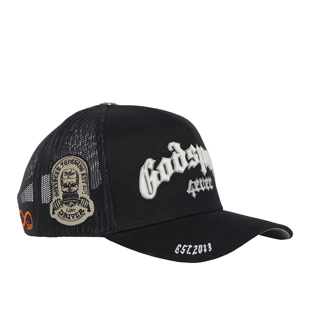 GS FOREVER TRUCKER HAT OG BLACK