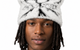 FURRY LOGO CAT HAT GREY